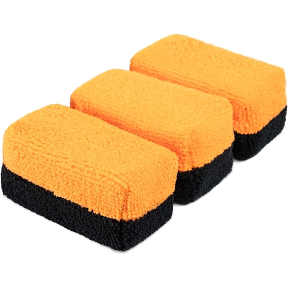 CERAKOTE Premium Microfiber Applicator Pads for Cars, 3 Pack