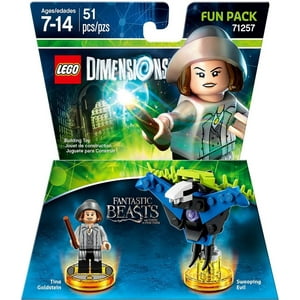 Juguete Lego Dimensions Fantastic Beasts Tina Goldstein Con Swooping Evil