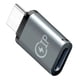 thumbnail image 1 of Adaptador Lightning Hembra A Usb-c Macho Carga Iphone 2.1a Plateado, 1 of 6