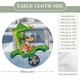 thumbnail image 2 of Hong Kong Phooey theme Fitted Round Tablecloths Elastic Edged Table Covers Waterproof Table Cloth For Kitchen Holiday Party Tables Decor 150cm, 2 of 6