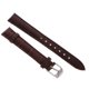 thumbnail image 2 of Correa de cuero de alta calidad reemplazo de la venda de la pulsera para los relojes 14m m marrón, 2 of 3