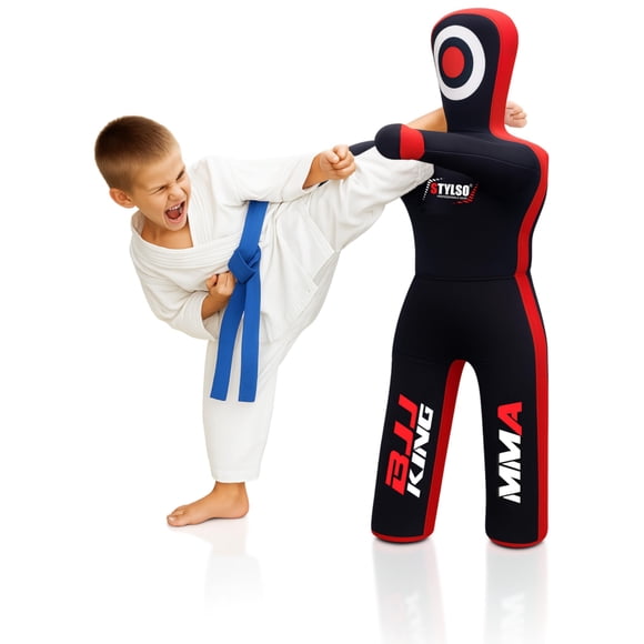 Muñeco De Entrenamiento Para Lucha Sin Relleno Negro 122 Cm