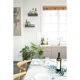 thumbnail image 2 of Mkono Wall Mounted Wine Rack, Wine Glass Holder with Wood Shelf, 2 of 3