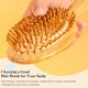 thumbnail image 3 of GAINWELL Bamboo Hair Brush for Hair Growth, Natural Bamboo B, 3 of 3