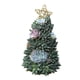 thumbnail image 2 of Artesanías De Resina De árbol De Navidad Suculentas Artificiales Para La Decoración De La Temporada De Navidad Estrella De Oro, 2 of 5