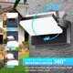 thumbnail image 4 of Luz LED de pared WISELUME 60W con sensor de movimiento (pack de 2), 4 of 9