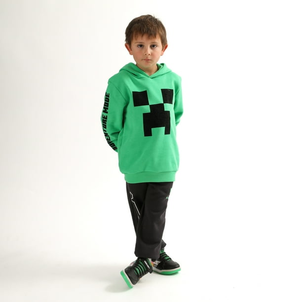 Conjunto Deportivo Minecraft Creeper Oficial - Niño 4-10 Años