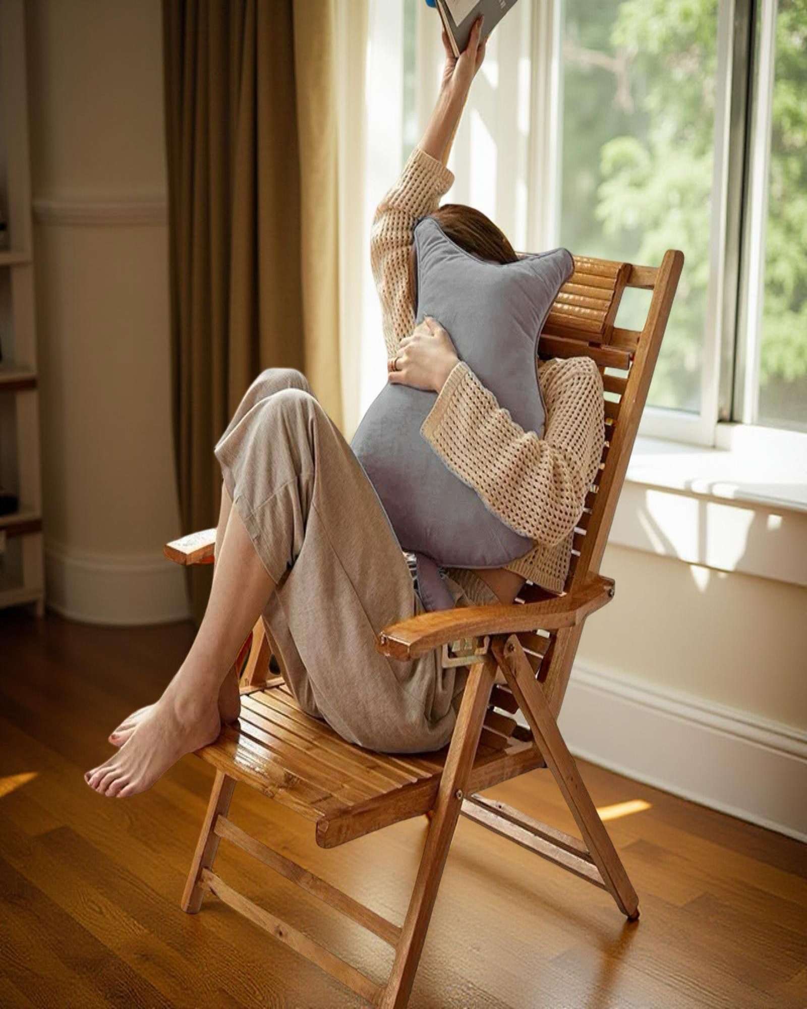 Tengfei - Pack De 2 Almohada Cojín De Gato Extra Suave Para Decorar O Apego Para Niños