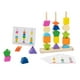 thumbnail image 3 of Juego De Juguetes Montessori, Juego De Interacción, Clasificador De Formas, Juguete De Secuenciación De Cuentas De Madera, 3 of 5