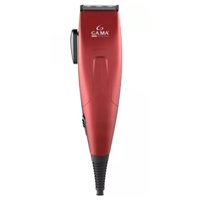 Gama - Maquina Corta Pelo Barba 24 Accesorios Rojo Gm562