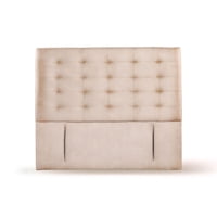 Latam Home - Respaldo Napoles Cuero Beige 2 Pza