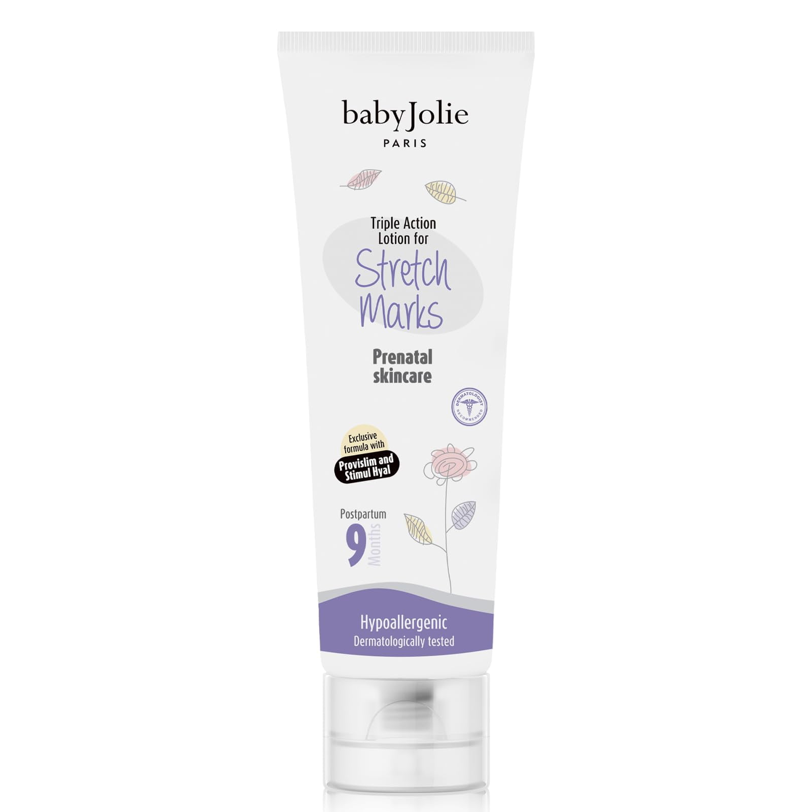Crema De Estrías Baby Jolie Triple Action Para El Embarazo
