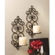 thumbnail image 3 of Juego de 2 apliques de pared Zingz and Thingz Scrollwork, 3 of 3