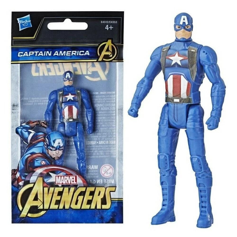 Figura De Acción Hasbro Marvel Avengers Capitán América 9,5 Cm
