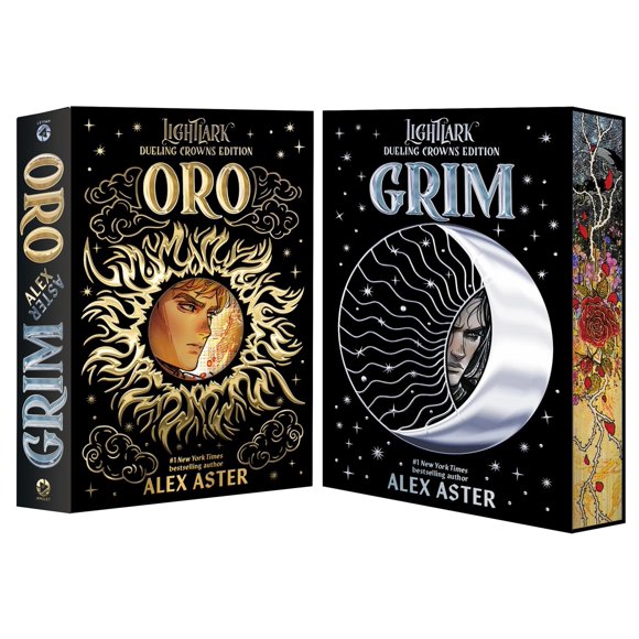 Libro Amulet Books Grim y Oro Edición Coronas en Duelo