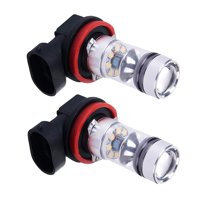 Magideal - 2 Piezas Bombillas De Luz Antiniebla, Bombillas De Luz De Conducción, Lámparas Antiniebla Led Bombillas De Faro Bombilla De Repuesto Luces Antiniebla
