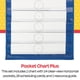 thumbnail image 2 of Calendario escolar inteligente Pocket Chart con 14 bolsillos, 2 of 7
