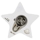 thumbnail image 2 of Alfileres para solapa con forma de luz corporal parpadeante Frosted Star Blinkee, 2 of 2