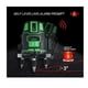 thumbnail image 4 of Nivel Laser 5 Líneas Verde Profesional / Trípode Base, 4 of 6