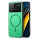 thumbnail image 1 of Magnetic Slim Case for Xiaomi Poco X6 Pro 5G with Camera Guard & Anti-Scratch Back Green, 1 of 6