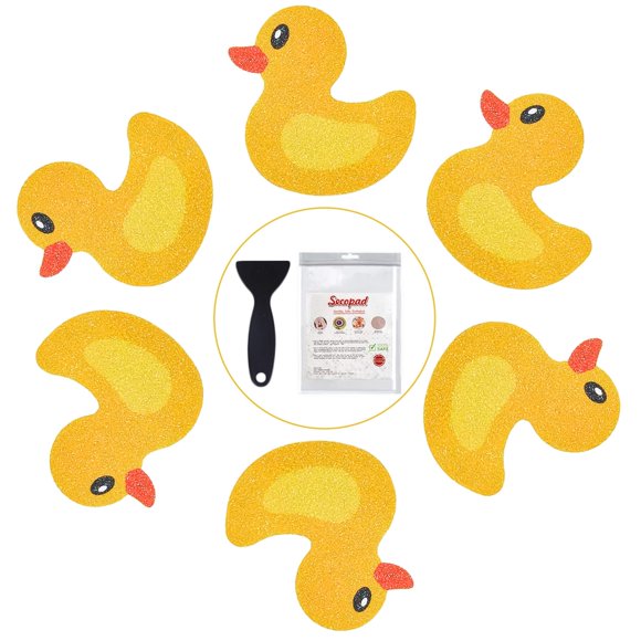 Pegatinas Antideslizantes para Bañera Secopad 20 uds con Raspador