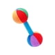 thumbnail image 5 of Sensory Hand Barbell Desarrollo Temprano Suave Para Regalo Presente Niños Recién Nacidos Coloridos, 5 of 5
