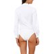 thumbnail image 3 of INSPIRE CHIC Camisa de Trabajo para Mujer con Botones, Cuello con Solapa, Manga Larga, Talla S, Blanco, 3 of 6