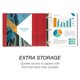 thumbnail image 4 of Binder Samsill Economy, 2 pulgadas, 3 anillos, rojo, paquete de 4, 4 of 7