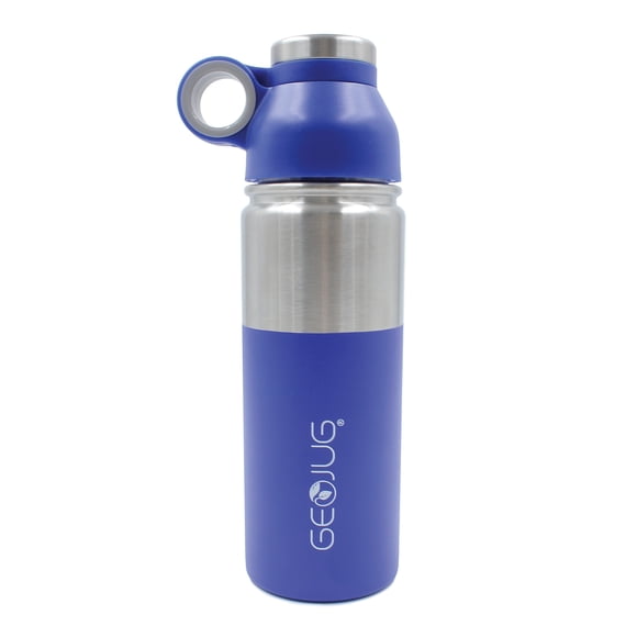 Botella de agua Brentwood GeoJug G-1018BL 530 ml de acero inoxidable