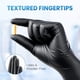 thumbnail image 5 of Guantes de Nitrilo Borje XL – 100 unidades, negro, sin látex y sin polvo, 5 of 7