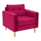 thumbnail image 2 of Sofa Retro 1c Felpa 05 Burdeo, 2 of 6