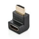 thumbnail image 1 of Adaptador Curvo Hdmi 2.0 4K/60Hz M/H Up Negro Ugreen Hd112, 1 of 3