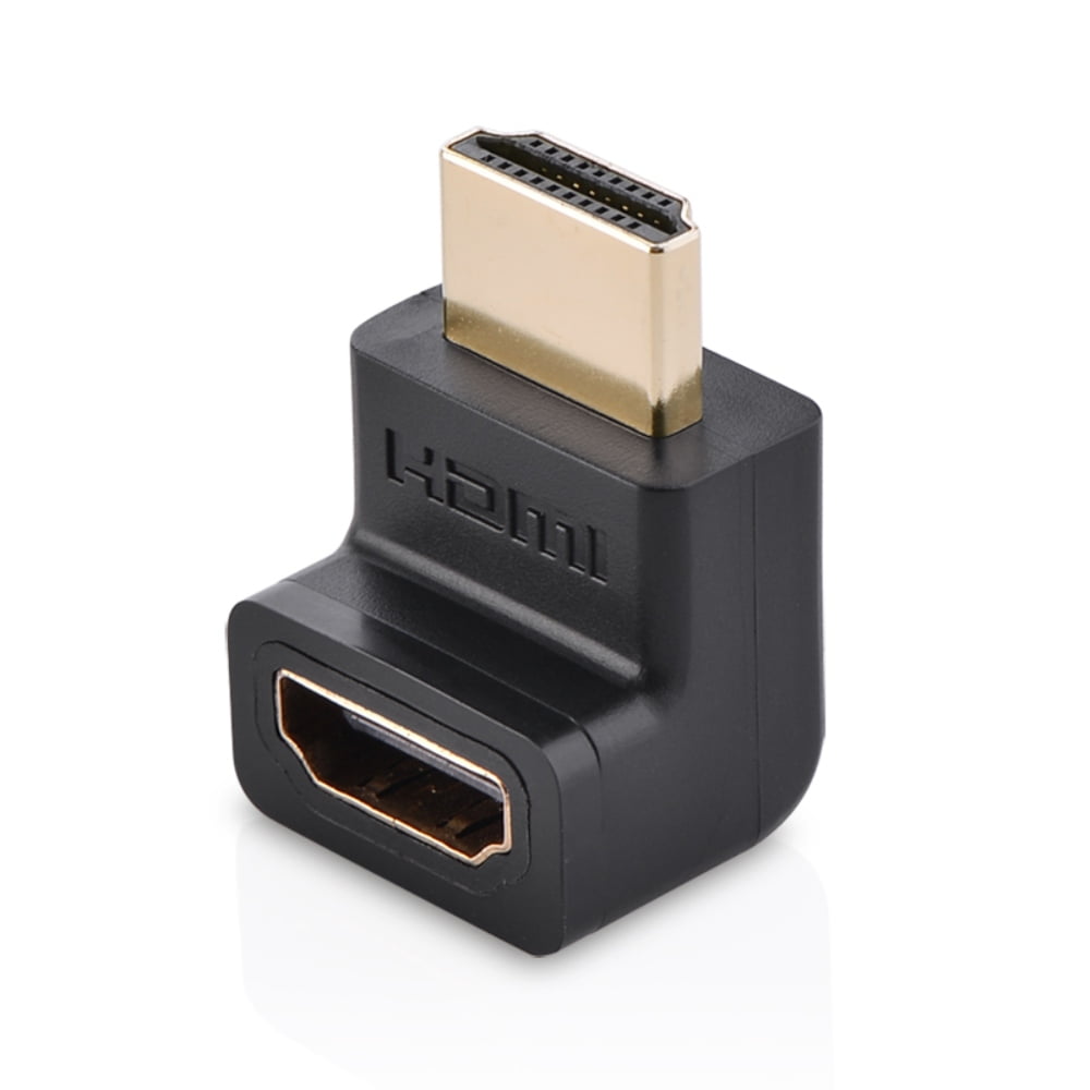 Adaptador Curvo Hdmi 2.0 4k/60hz M/h Up Negro Ugreen Hd112