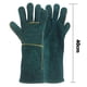 thumbnail image 2 of Guantes antimordeduras para mascotas, forro completo de cuero, extendidos, antiarañazos, tratamiento de soldadura de cuero completo, 2 of 5