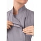 thumbnail image 5 of Chaqueta de chef Chef Works Springfield para mujer, color gris, talla grande, 5 of 8