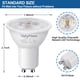 thumbnail image 5 of Bombillas LED Valytime GU10 de 7 W (50 W, 60 W, 75 W), 650 lm, 4000 K, 10 unidades, 5 of 7