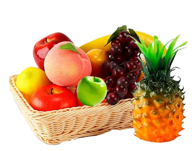 Genérico - Frutas Artificiales Pack 8 Uds Variado