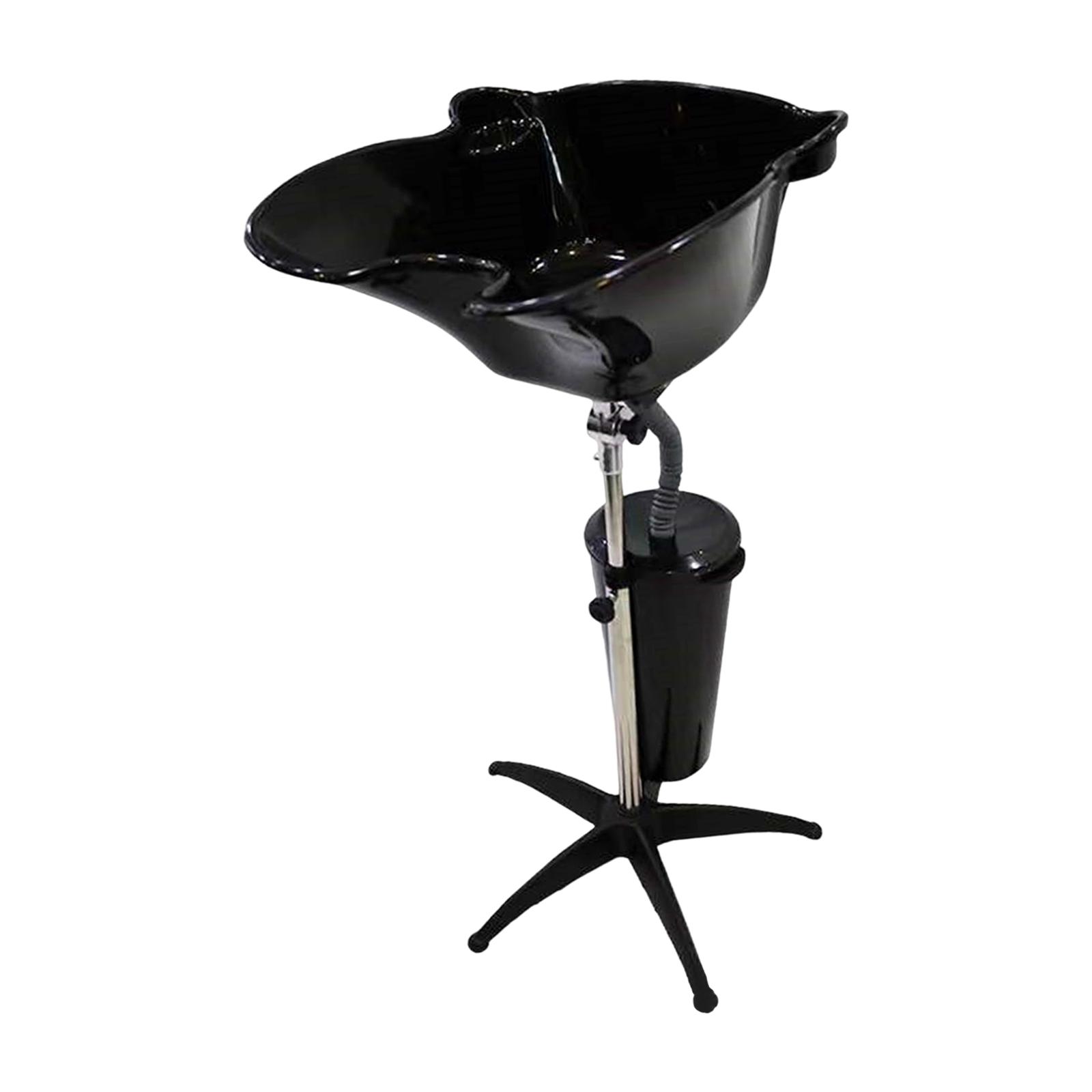 Ioensy - Tazón De Champú Portátil Con Manguera De Drenaje Para El Hogar Spa Salón De Belleza Barberías Con Cubo