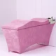thumbnail image 2 of OEM Memory Foam Curved Topper Lash Bed customize Mattress Velvet Lash Extension Bed Beauty Spa Massage Eyelash Mattress Topper, 2 of 3