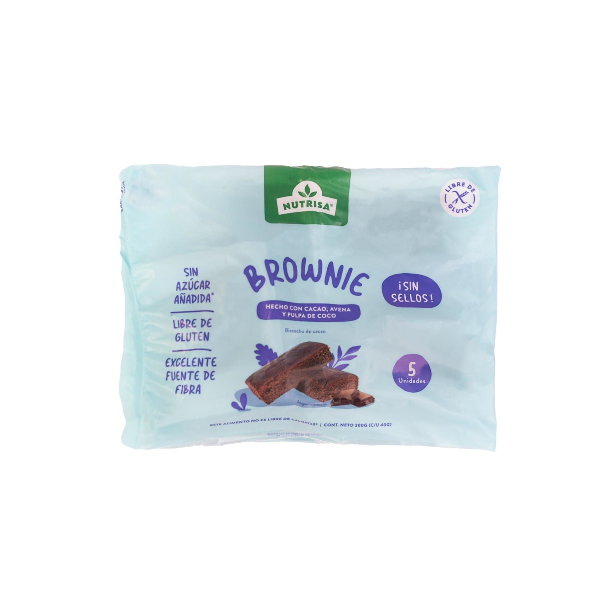 Pack Mini Brownie 5 Un Nutrisa