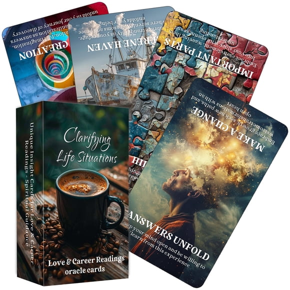 Oracle Cards DPE/HAKMK: Clarificación de situaciones de la vida: amor y carrera