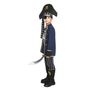 Red Sale - Disfraz Infantil Pirata Corsario Azul