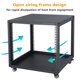 thumbnail image 4 of Gabinete de Sistema WikrOck SC02 9U Rack Abierto de 19", 4 of 9
