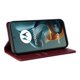 thumbnail image 4 of Funda Billetera de Cuero para Motorola MOTO G05 con Tarjetero y Soporte - Tapa Magnética Rojo, 4 of 6