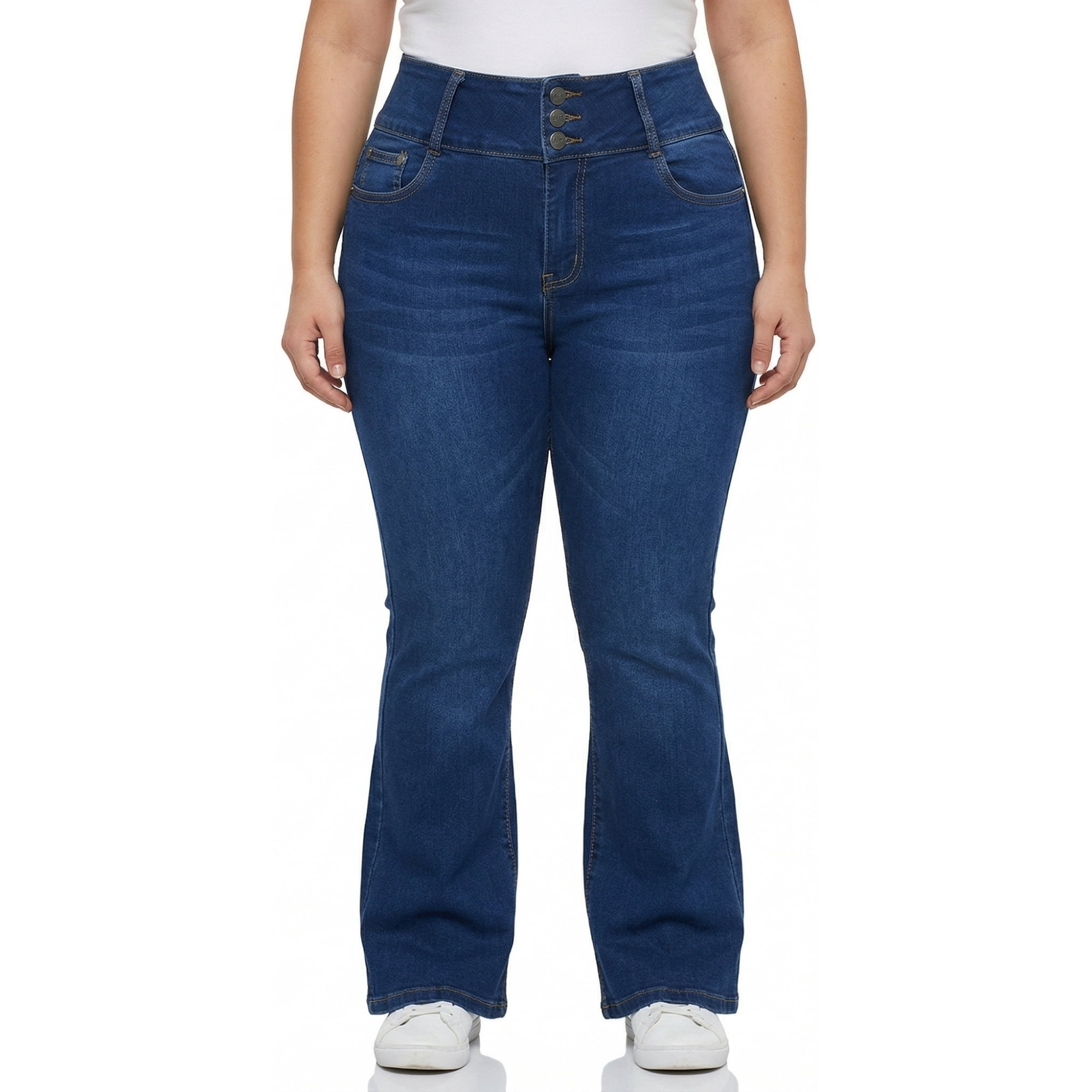 Jaja&jeje - Jeans Mujer Elasticado Flare Push Up Extra Linda