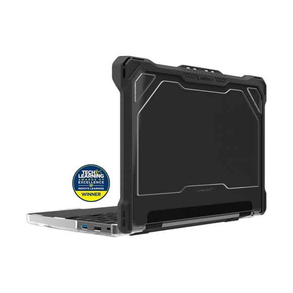 Funda para portátil MAXCases 11.6" negro y transparente