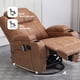 thumbnail image 2 of Sillón Bergere Reclinable con Masaje y Calor Eléctrico, Tela Camel. Lhasa, 2 of 3