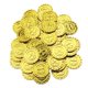 thumbnail image 3 of 100 Monedas De Tréboles De Cuatro Hojas, Moneda De La Suerte Para Decoración De Recuerdos De Fiestas Temáticas, Color Dorado, 3 of 5