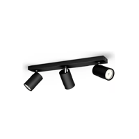 Genérico - Foco Philips Runner Spotlight Aluminio X3 Gu10 Incluye Ampolla Metal