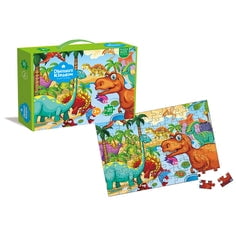 Vadell - Puzzle Infantil 180 Piezas Reino De Dinosaurios